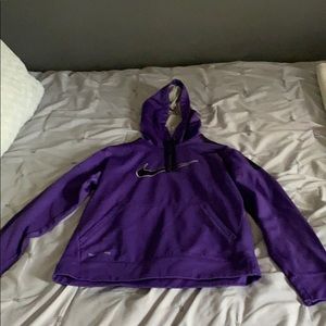 Purple Nike hoodie